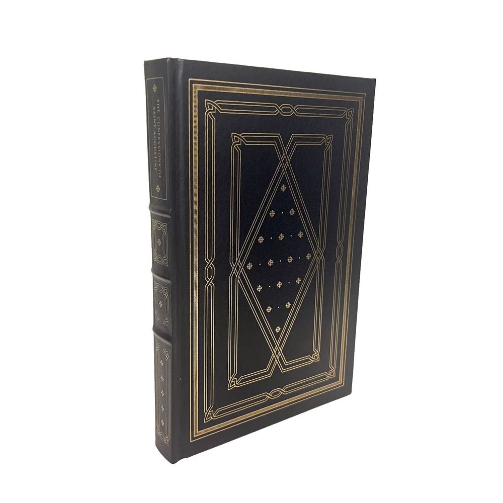 Confessions of Saint Augustine The Franklin Library 1982 Hard Cover Leather Book
